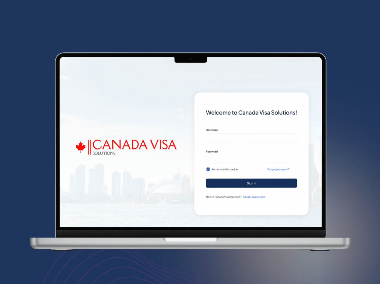 Candavisa Solutions Visa Processing WebApp